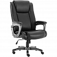 Кресло офисное BRABIX PREMIUM "Solid HD-005", НАГРУЗКА до 180 кг, рециклированная кожа, черное, 531941 - 1