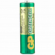 Батарейки КОМПЛЕКТ 4 шт., GP GreenCell AA (R6, 15G), солевые, пальчиковые, блистер, 15G-2CR4 - 2