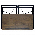 Стол на металлокаркасе BRABIX "LOFT CD-002", 1000х500х750 мм, складной, цвет морёный дуб, 641212 - 5