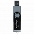 Флеш-диск 64 GB SMARTBUY Twist USB 2.0, черный, SB064GB2TWK - 2