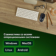 Мышь проводная SONNEN B61, USB, 1600 dpi, 2 кнопки + колесо-кнопка, оптическая, черная, 513513 - 16
