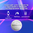 Батарейка литиевая SONNEN Lithium CR2450 "таблетка, дисковая, кнопочная" 1 шт., блистер, 455601 - 7