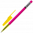 Ручка шариковая BRAUBERG "Color", СИНЯЯ, корпус ассорти, узел 1 мм, линия письма 0,5 мм, 141507 - 6