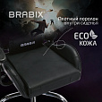 Кресло компьютерное BRABIX "Hunter GM-130", две подушки, экокожа, черное, 532798 - 20