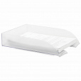 Лоток горизонтальный для бумаг BRAUBERG "Office style", 320х245х65 мм, прозрачный, 237288 - 3