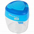 Точилка BRAUBERG KIDS "MAXI", 2 отверстия, с большим контейнером, трехгранный корпус, цвета ассорти, 271945 - 5