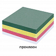 Блок для записей STAFF, проклеенный, куб 8х8 см, 350 листов, цветной, 120384 - 3