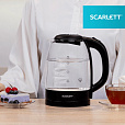 Чайник SCARLETT SC-EK27G11, 1,7 л, 2200 Вт, закрытый нагревательный элемент, стекло, черный - 15