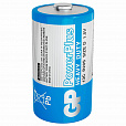 Батарейки КОМПЛЕКТ 2 шт., GP PowerPlus D (13C), солевые, в пленке, 13CEBRA-2S2 - 4