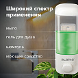 Дозатор для жидкого мыла LAIMA, НАЛИВНОЙ, 0,5 л, белый, ABS-пластик, 601792 - 12