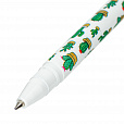 Ручка шариковая BRAUBERG SOFT TOUCH STICK "CACTUS", СИНЯЯ, мягкое покрытие, узел 0,7 мм, 143707 - 3