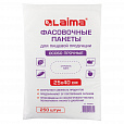 Пакеты фасовочные 25х40 см, КОМПЛЕКТ 250 шт., ПНД, 15 мкм, ОСОБО ПРОЧНЫЕ, евроупаковка, LAIMA, 605955 - 1
