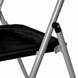 Стул складной BRABIX "Golf Lite CF-017", серебристый каркас, пластик чёрный, 532895 - 10