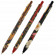 Ручка шариковая автоматическая BRUNO VISCONTI "ArtClick", СИНЯЯ, Flora.Black, ассорти, 0,5 мм, 20-0374/01 - 1