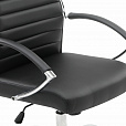 Кресло офисное BRABIX "Style EX-528", экокожа, хром, черное, 531947 - 9