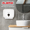 Диспенсер для полотенец ULTRA LAIMA PROFESSIONAL (Система H2), Z-сложения, малый, белый, ABS-пластик, 606833 - 14
