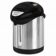 Термопот SONNEN TP-28, 3 л, 900 Вт, 1 температурный режим, ручной насос, сталь, черный/серебро, 456712 - 1