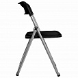 Стул складной BRABIX "Golf Lite CF-017", серебристый каркас, пластик чёрный, 532895 - 5
