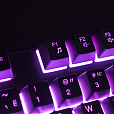 Клавиатура проводная SONNEN KB-7010, USB, 104 клавиши, LED-подсветка, черная, 512653 - 21