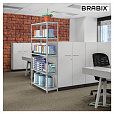 Стеллаж металлический BRABIX "MS KD-195/60-5", 1950х1000х600 мм, 5 полок, сборная стойка, 291121, S240BR246502 - 9