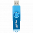 Флеш-диск 64 GB SMARTBUY Twist USB 2.0, синий, SB064GB2TWB - 2