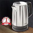 Чайник SONNEN KT-1785, 1,7 л, 2200 Вт, закрытый нагревательный элемент, нержавеющая сталь, 453420 - 14