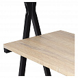 Стол на металлокаркасе BRABIX "LOFT CD-004", 1200х535х1110 мм, 3 полки, цвет дуб натуральный, 641220 - 7
