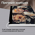 Тетрадь А4 96л. BRAUBERG на сшивке с корешком, клетка, обложка картон, Flowers, 405286 - 7