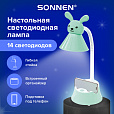 Настольная лампа-светильник SONNEN OU-611 на подставке, СВЕТОДИОДНАЯ, "SWEET BUNNY", 5 Вт, зеленый, 237642 - 3
