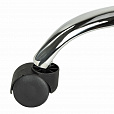 Кресло стул BRABIX "Eames MG-310 CH", хром, пластик черный, экокожа черная, 532925 - 6