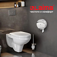 Диспенсер для туалетной бумаги LAIMA PROFESSIONAL INOX, (Система T2) малый, нержавеющая сталь, зеркальный, 605699 - 16
