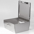 Диспенсер для полотенец LAIMA PROFESSIONAL INOX, (Система H3) V-сложения, нержавеющая сталь, матовый, 605696 - 5