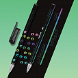 Ручка шариковая с принтом FUNSTER STICK "BLACK CAT", СИНЯЯ, SOFT TOUCH покрытие, узел 0,7 мм, линия 0,35 мм, 144391 - 2