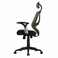 Кресло BRABIX "Saturn ER-400", с подголовником, комбинированное, черное/серое, 530871 - 3
