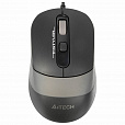 Мышь проводная A4TECH Fstyler FM10, USB, 3 кнопки + 1 колесо-кнопка, оптическая, черная, 1147673 - 1