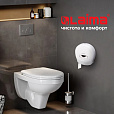 Диспенсер для туалетной бумаги LAIMA PROFESSIONAL CLASSIC (Система T2), малый, белый, ABS-пластик, 601427 - 16