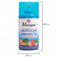 Сменный баллон 250 мл МЕЛОДИЯ "Морская свежесть", для автоматических освежителелей, универсальный, 605226 - 6