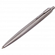 Ручка шариковая PARKER "Jotter XL Monochrome Stainless Steel CT", корпус серебристый, сталь, синяя,2122756 - 4