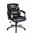 Кресло офисное BRABIX "Eldorado EX-504", экокожа, черное, 530874 - 1