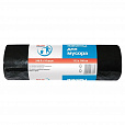Мешки для мусора 240 л, черные, в рулоне 10 шт., ПВД, 30 мкм, 112х140 см, PACLAN Professional, 1338717 - 1