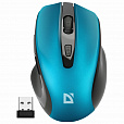 Мышь беспроводная DEFENDER Prime MB-053, USB, 5 кнопок + 1 колесо-кнопка, оптическая, бирюзовая? 52054 - 1