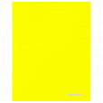 Папка 40 вкладышей BRAUBERG "Neon", 25 мм, неоновая желтая, 700 мкм, 227453 - 2