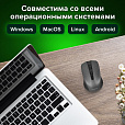 Мышь беспроводная SONNEN V99, USB, 1000/1200/1600 dpi, 4 кнопки, оптическая, серая, 513528 - 18