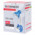 Светильник настольный SONNEN OU-603, на подставке, цоколь Е27, "Сова", синий, 236674 - 6