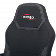Кресло компьютерное BRABIX "Alpha GM-018", ткань/экокожа, черное, 532636, GM-018_532636 - 6