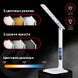 Настольная лампа-светильник SONNEN BR-888A, подставка, светодиодный, LED, 9 Вт, белый, 236664 - 12