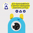 Точилка механическая ПИФАГОР "Монстрик", корпус голубой, для чернографитных и цветных карандашей, 229715 - 12