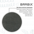 Кресло детское BRABIX "Fancy MG-201W", с подлокотниками, пластик белый, велюр, серое, 533010 - 13