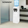 Кулер для воды SONNEN FSE-02A, напольный, НАГРЕВ/ОХЛАЖДЕНИЕ ЭЛЕКТРОННОЕ, 2 крана, белый, 455421 - 18