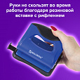 Дырокол BRAUBERG "JET PRO", до 20 листов, сине-черный, 228598 - 10